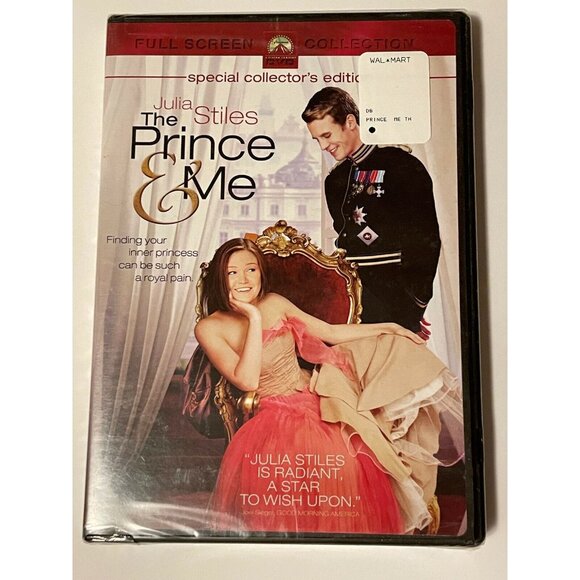 The Prince and Me DVD 2004 Full Screen Special Collectors Edition FACTORY SEALED - Picture 1 of 2